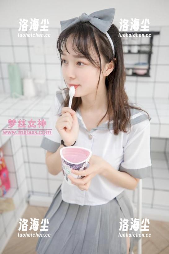 MSLASS梦丝女神 - 白裙资源正好能激发我脑海里的万千联想，张灵儿，太会玩了吧。