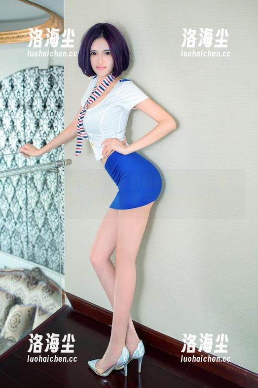 TuiGirl推女郎 - 王依萌制服图片：每一张都在问，谁还需要正式的场合呢？