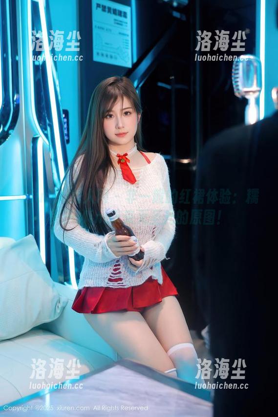 Xiuren秀人网 - 非一般的红裙体验：糯美子Mini带来无圣光的原图！