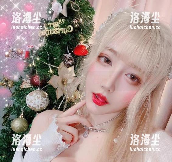 双马尾与啾小妍Deer，高清写真中的小调皮