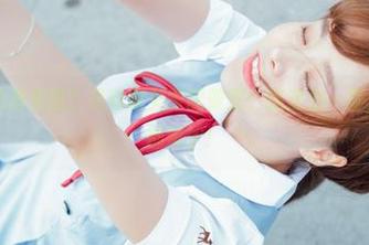 波萝社 – 免费美图？只有夏美酱能做到！这活力一夏，连冰淇淋都嫉妒！