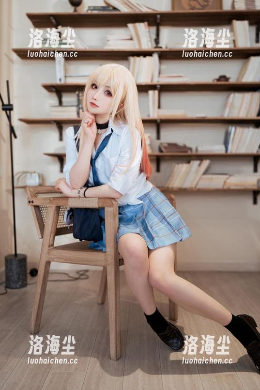 全套写真中的肉扣热热子，放课后的随心畅想
