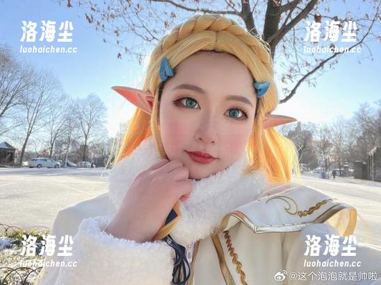 这个泡泡就是逊啦的玉藻前，无圣光状况下你会发现更“真实”的图包。